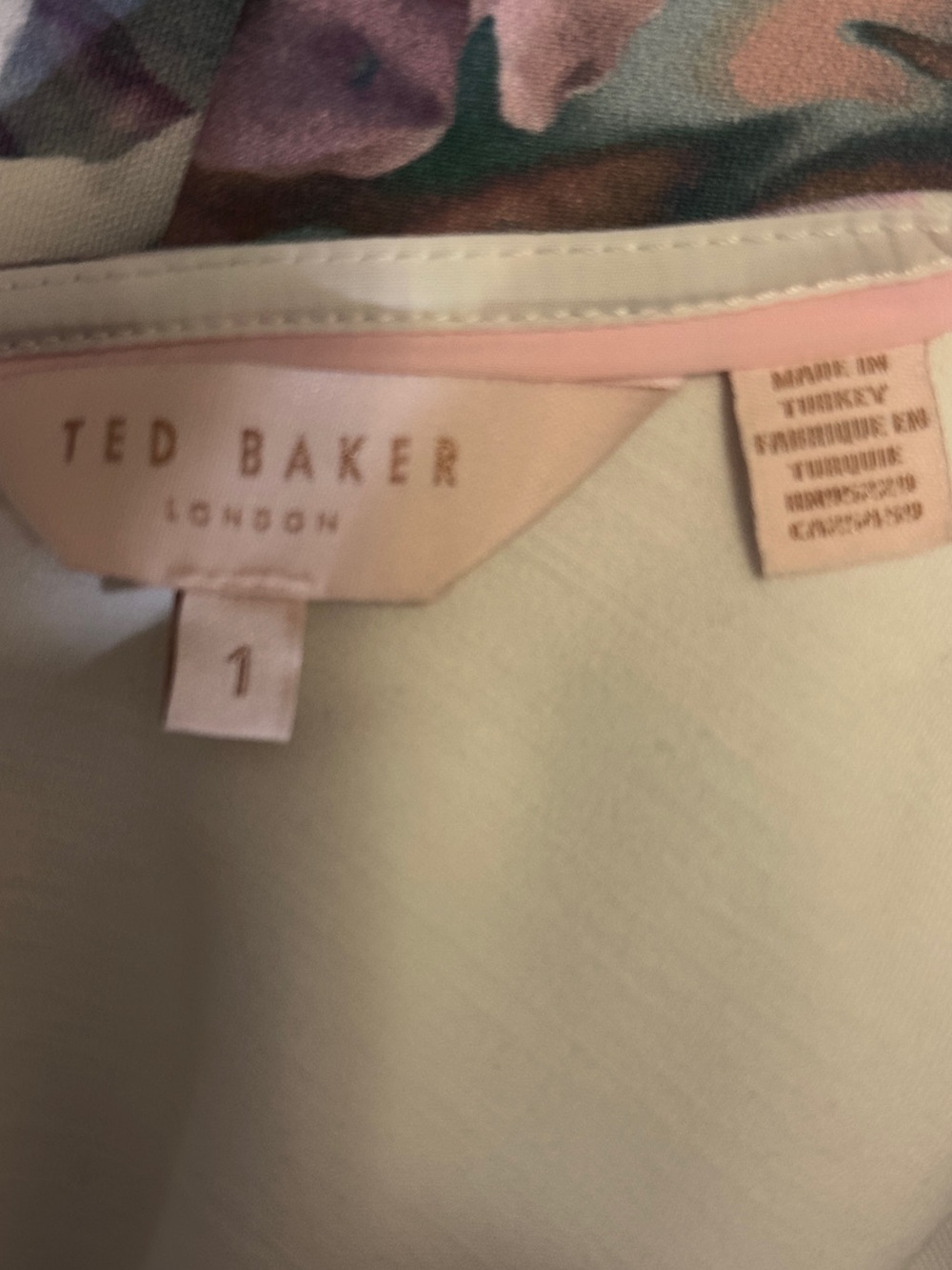 Ted Baker Mah Illuminated Bloom Skater Dress in purple, perfect condition! - Picture 5 of 6